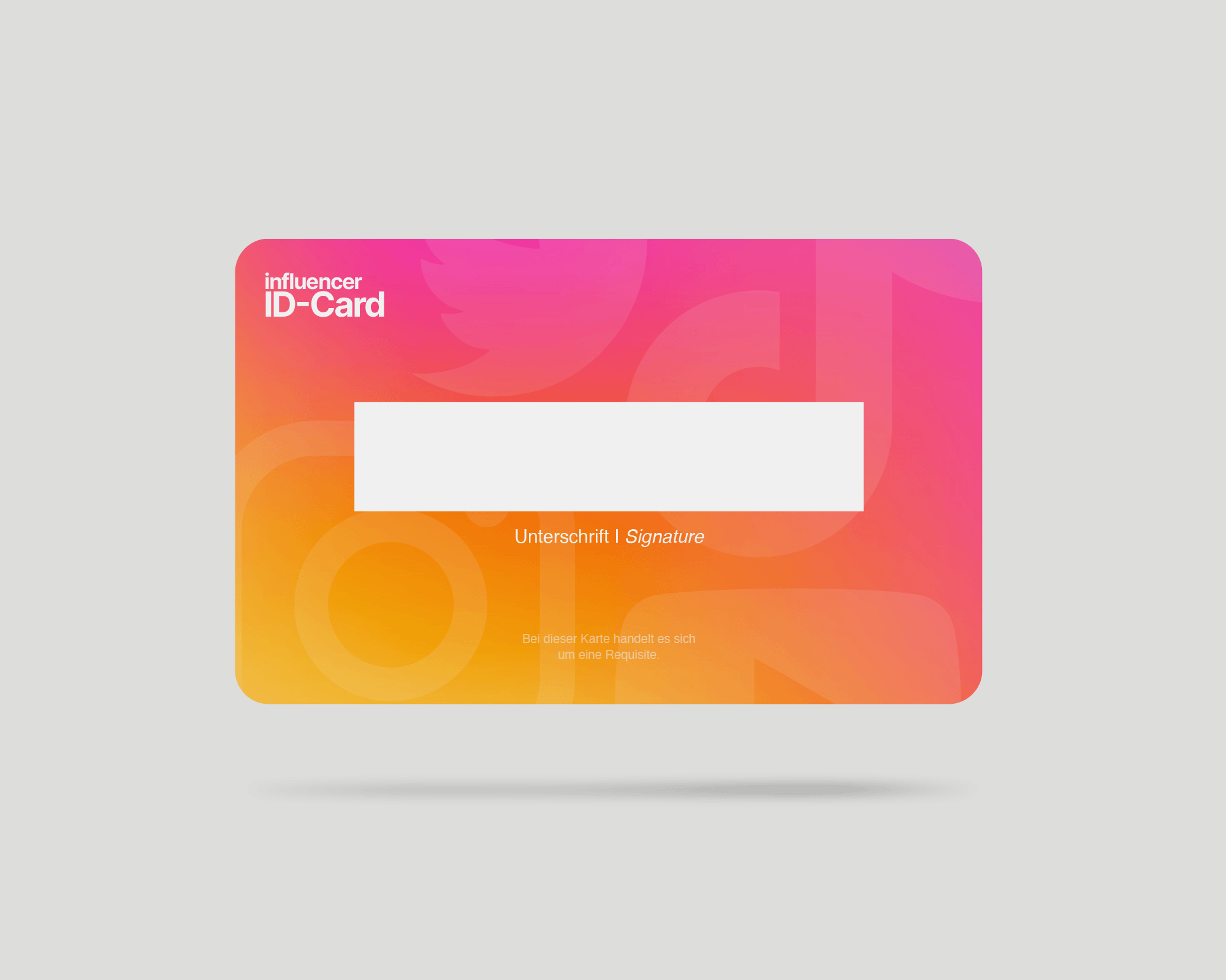 Influencer Ausweis Loco Cards influencer-ausweis-loco-cards